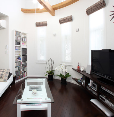 藤島建設モダンな家の施工例