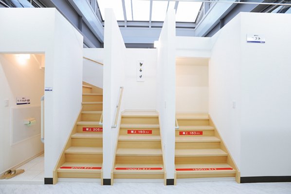 藤島建設ショールーム体感コーナー