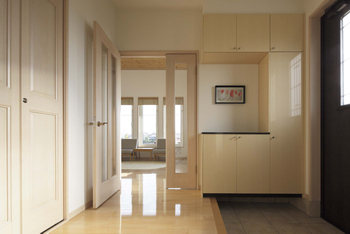 一条工務店ベージュの住まいの施工例