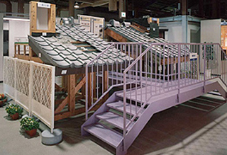 一条工務店ショールームエクステリア展示