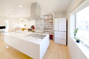 高砂建設キッチンの施工例