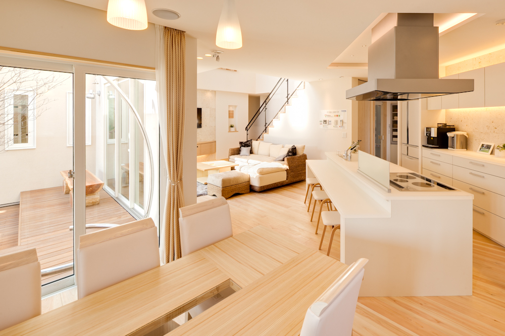 高砂建設ショールーム西川材